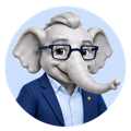 Full Marks elephant mascot